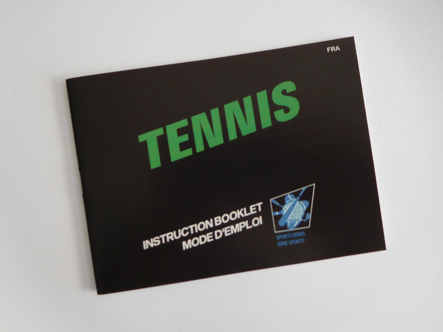 Notice Tennis - ASD - NES - Français/Anglais -