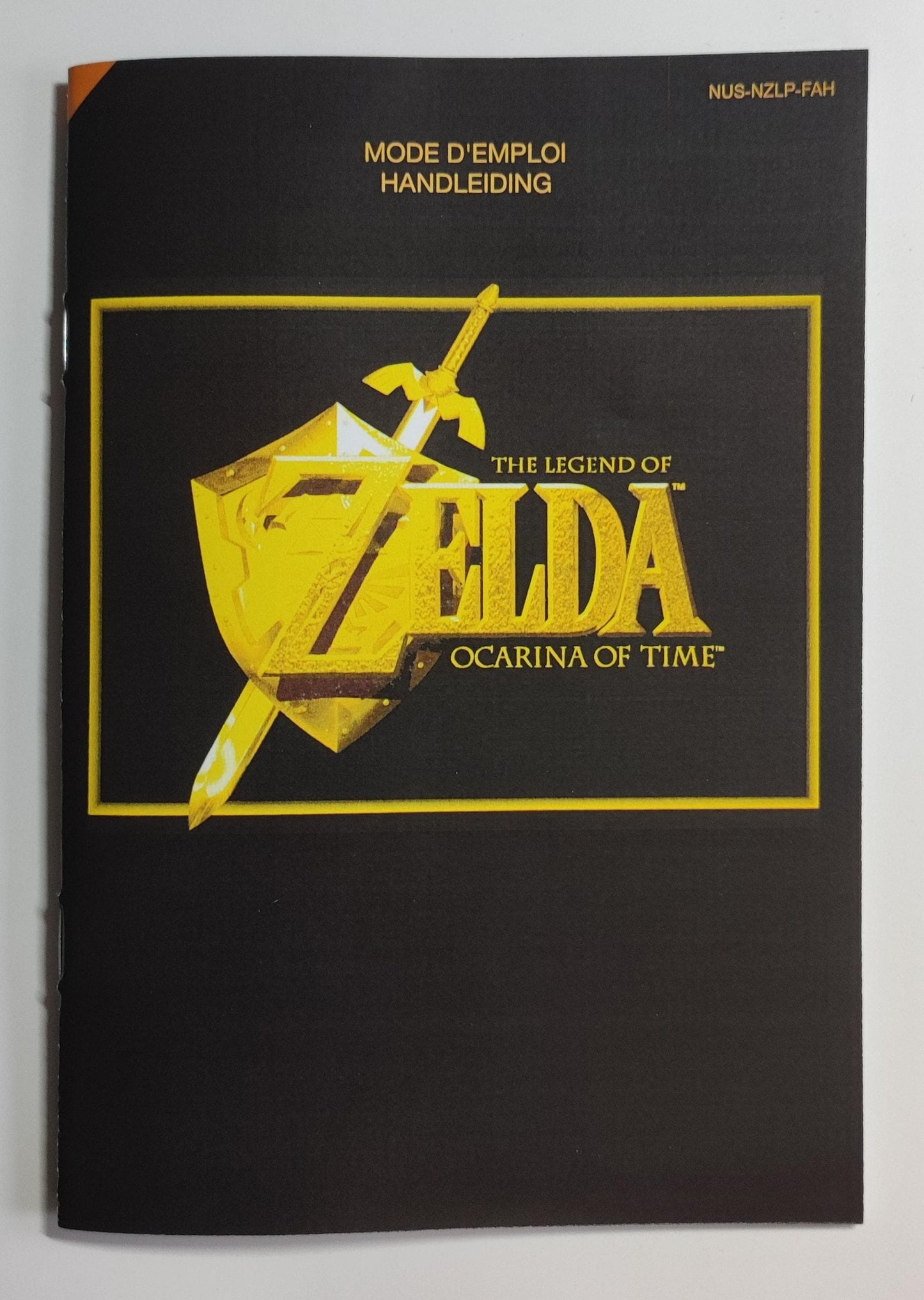Notice The Legend of Zelda: Ocarina of Time N64 - Français -