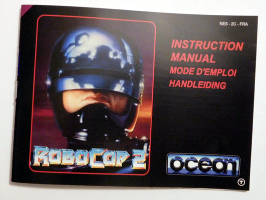 Notice RoboCop 2 NES - Français -
