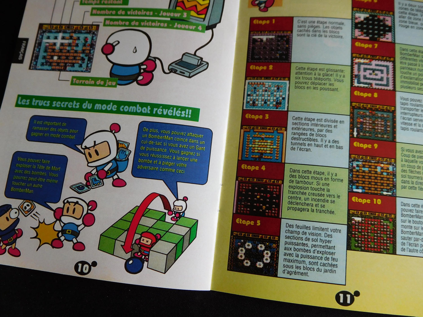 Notice Super Bomberman 2 - SNES - Français -