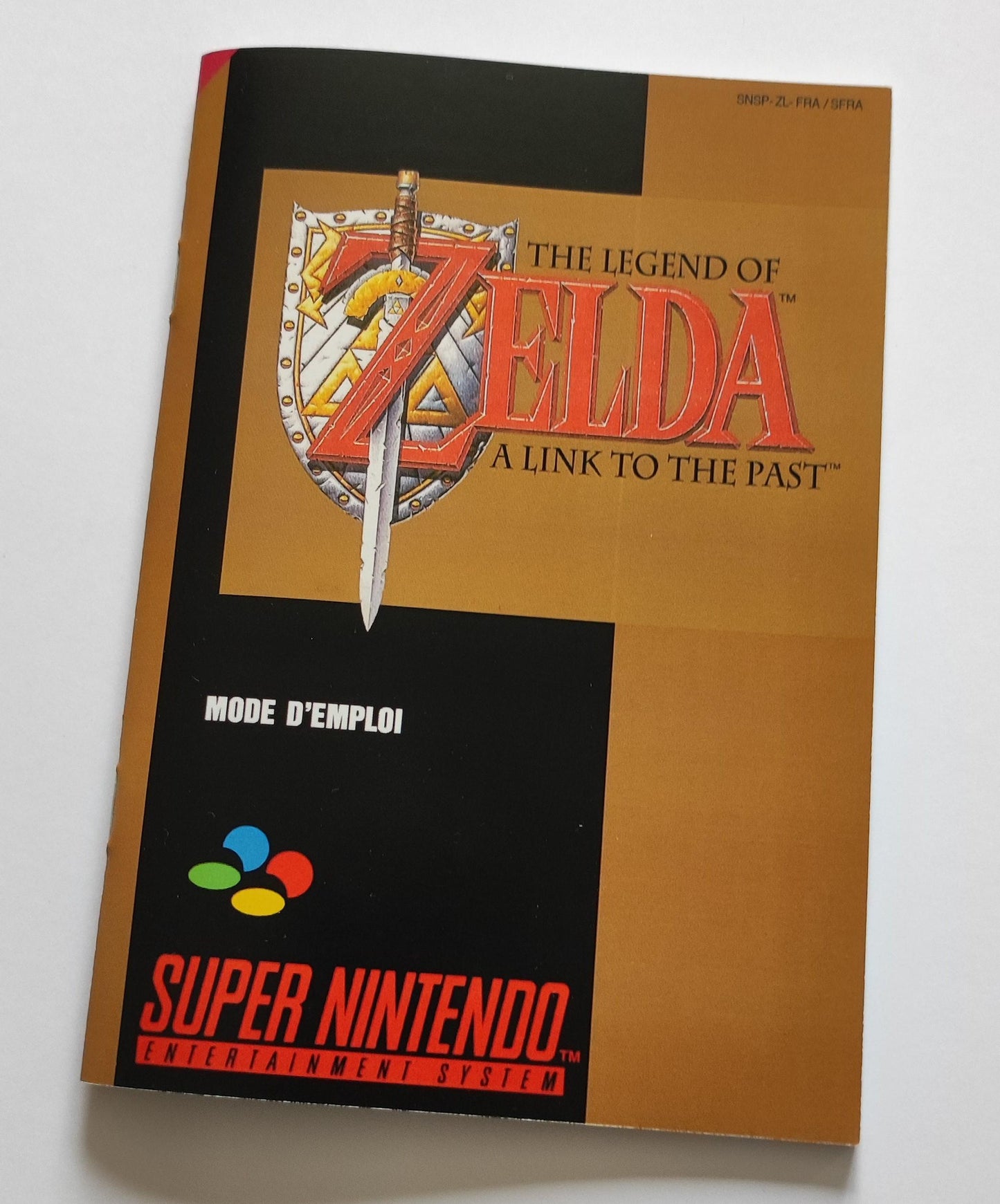 Notice The Legend of Zelda : A Link to the Past SNES - Français -