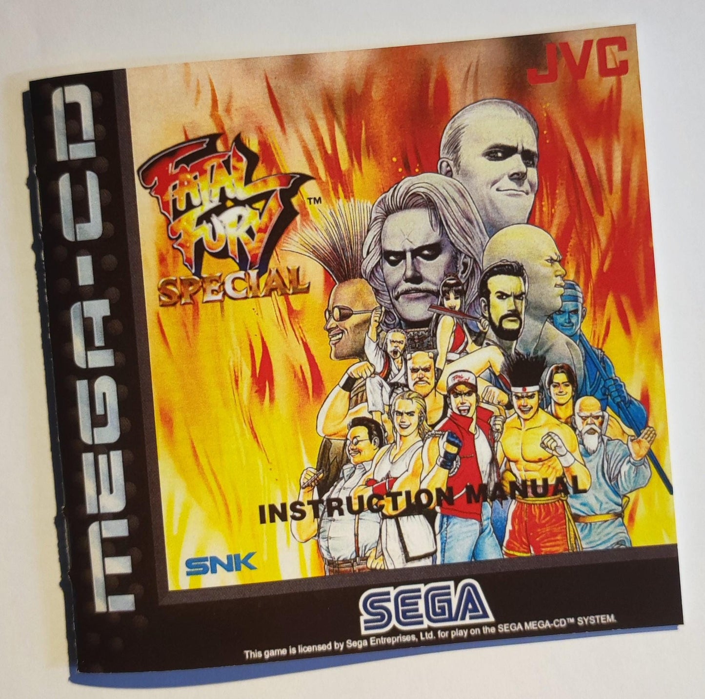 Notice Fatal Fury Special - Sega MegaCD - Français -