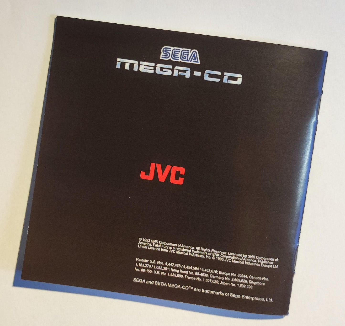 Notice Fatal Fury Special - Sega MegaCD - Français -