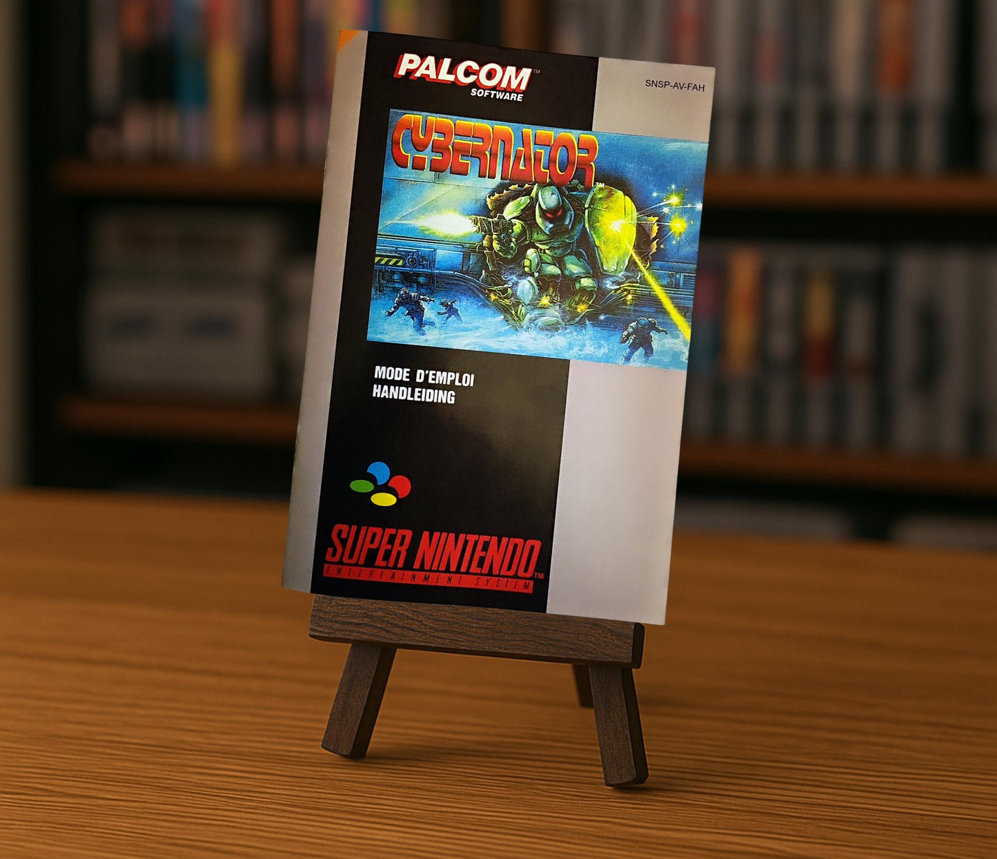 Notice Cybernator SNES - Français -