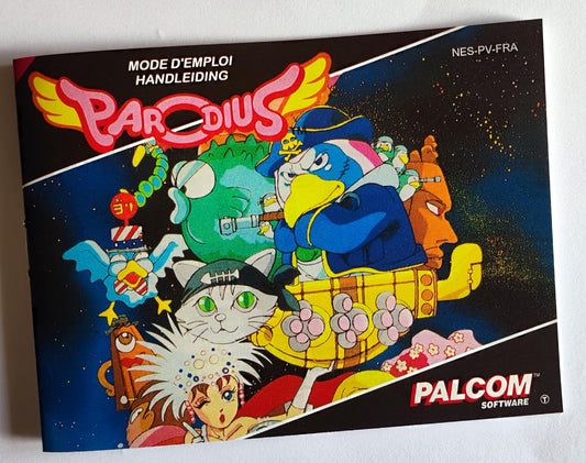 Notice Parodius NES - Français -