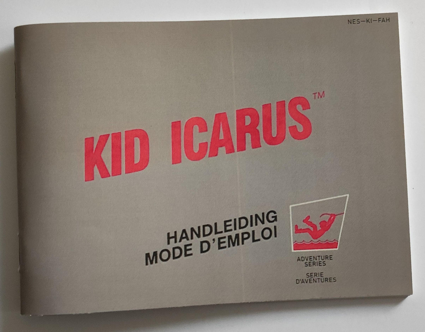 Notice Kid Icarus - NES - Français / Néerlandais -