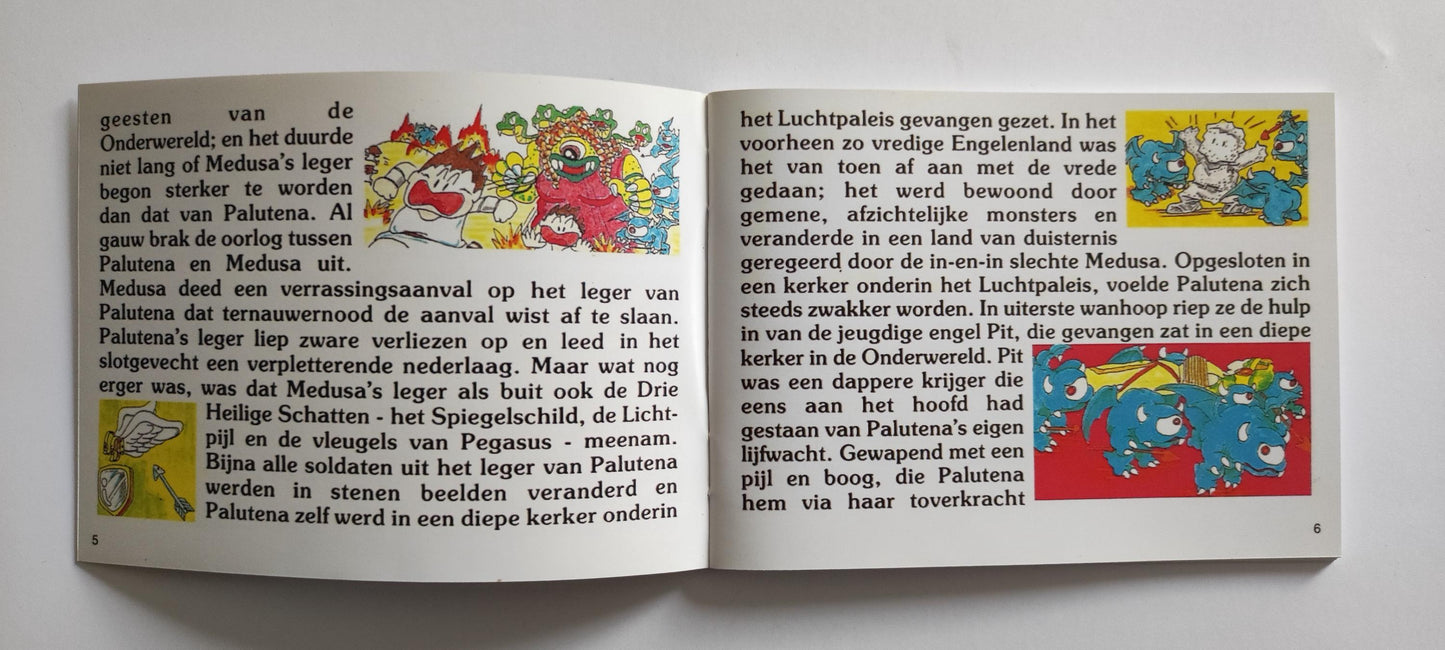 Notice Kid Icarus - NES - Français / Néerlandais -