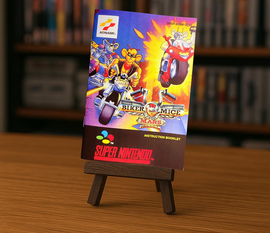 Notice Biker Mice from Mars - SNES - Français -