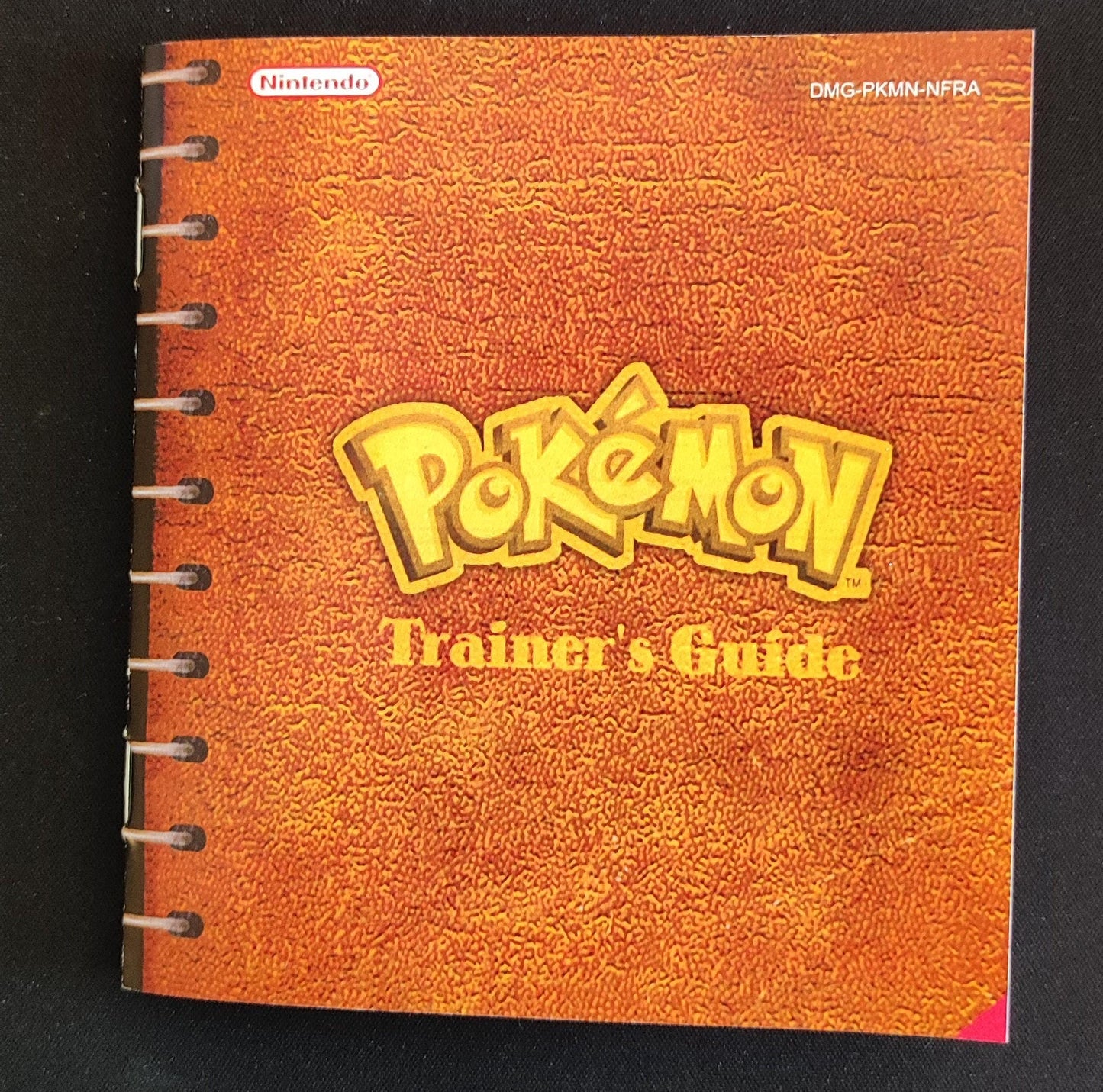 Notice Pokemon Rouge et Bleu - Game Boy - Français -