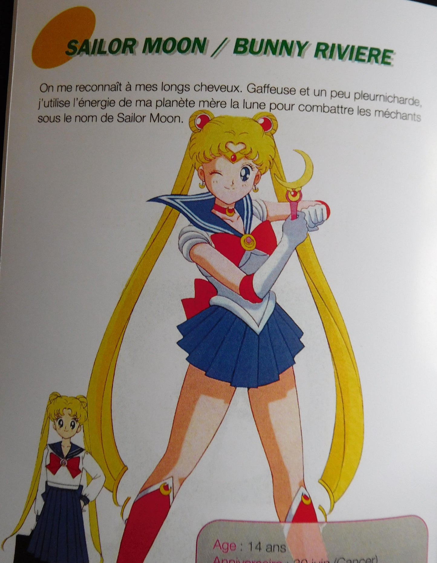 Notice Sailor Moon SNES - Français -