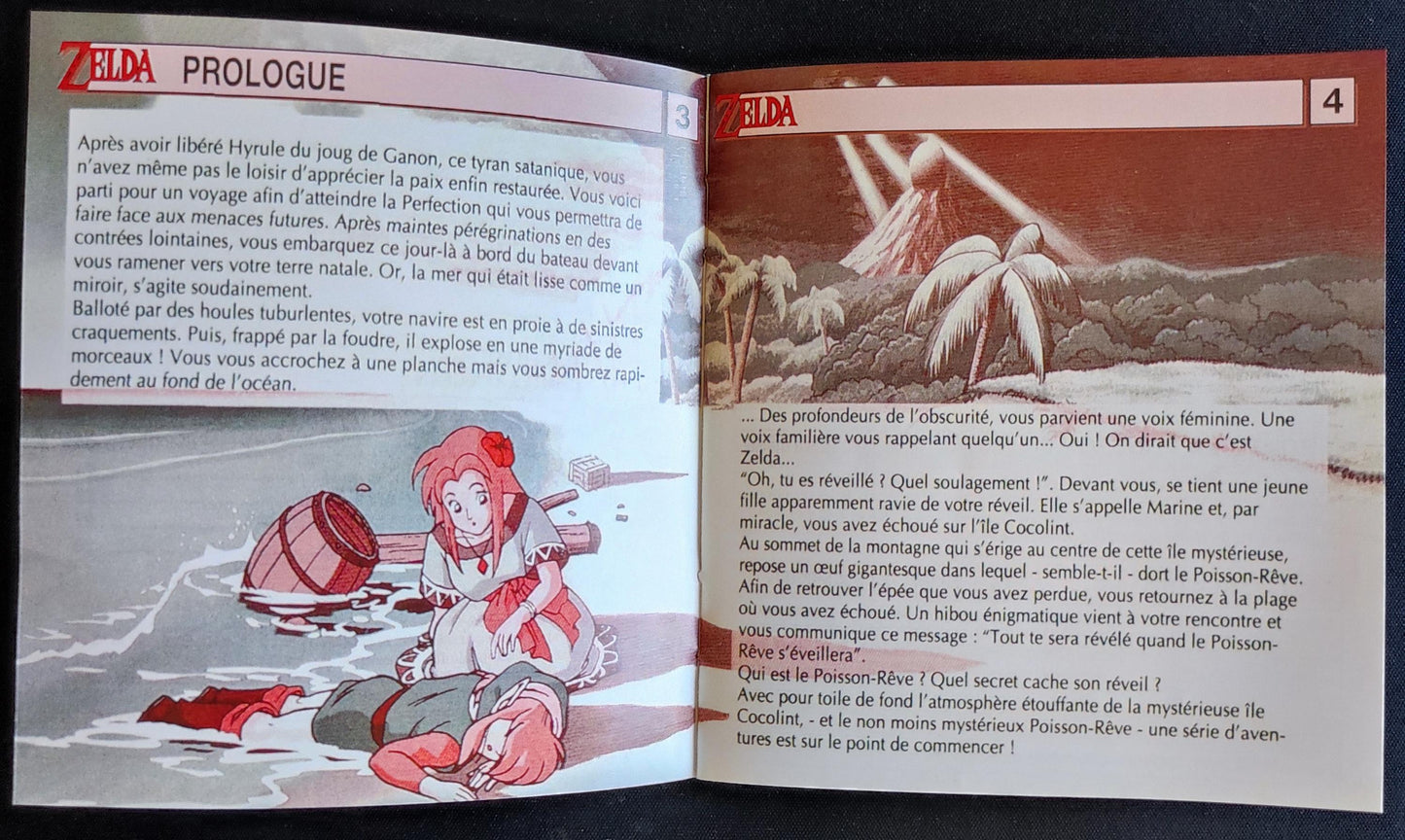 Notice The Legend of Zelda: Link's Awakening - Game Boy - Français -