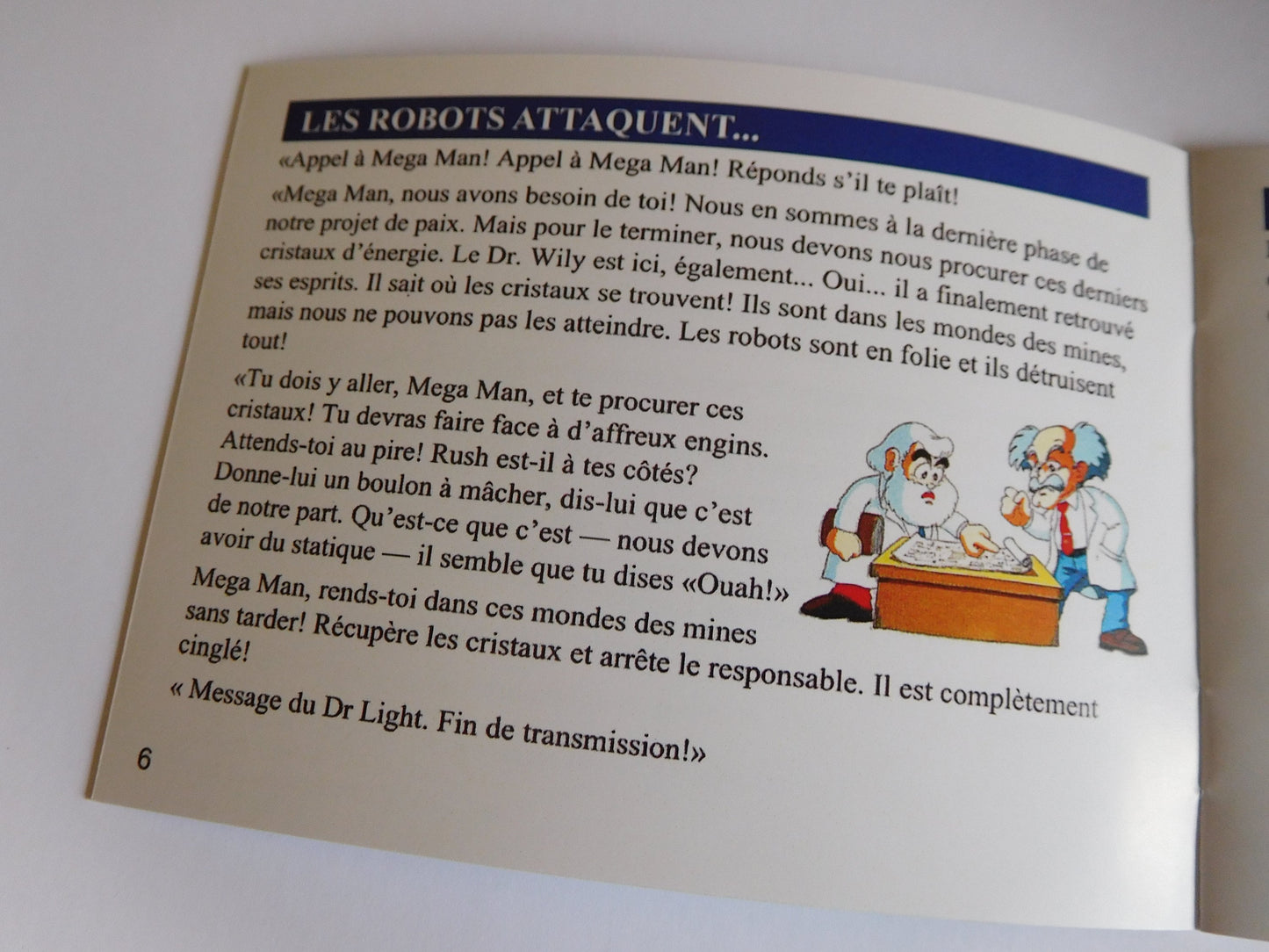 Notice Megaman 3 NES - Français -