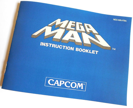 Notice Megaman NES - Français -