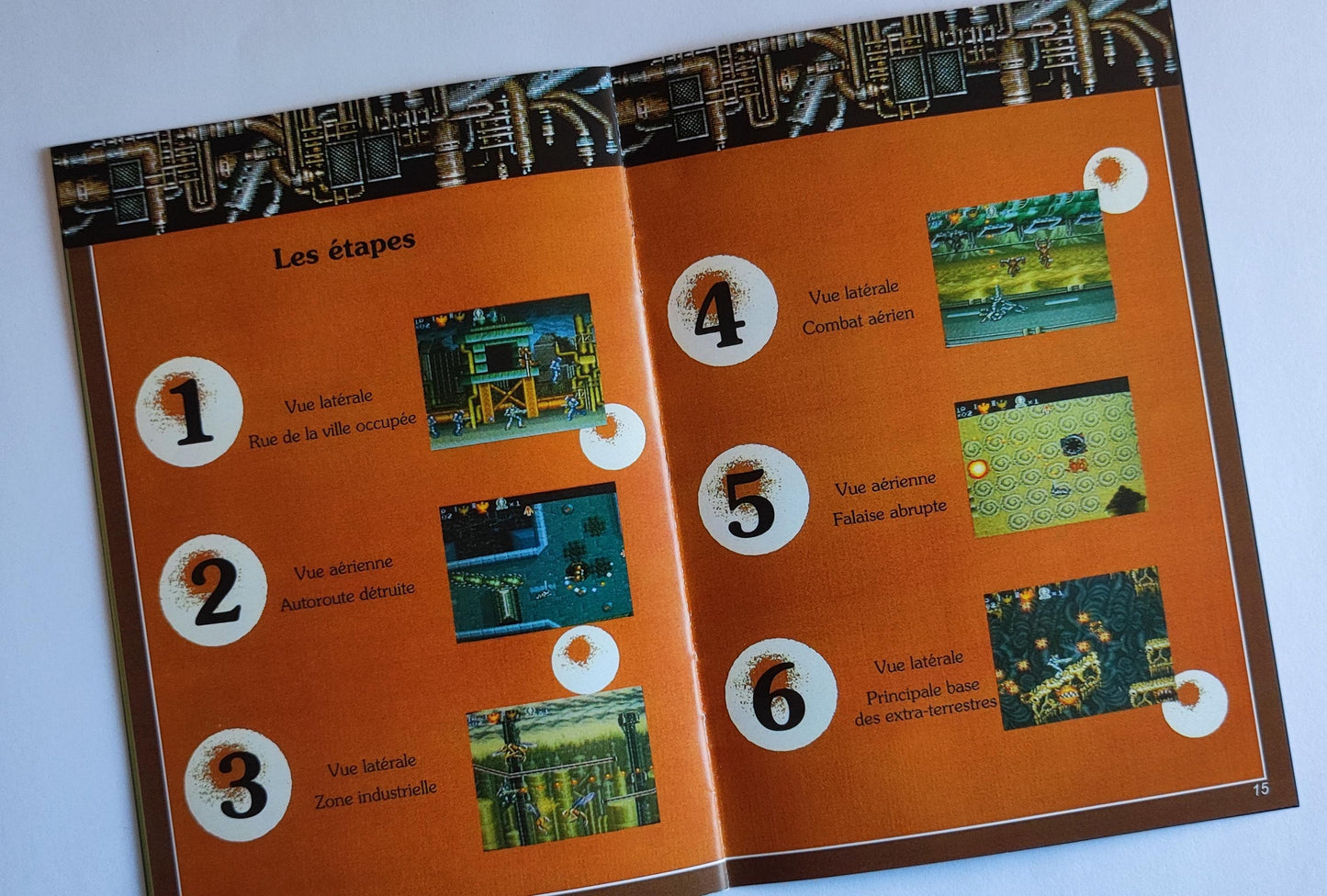 Notice Super Probotector: Alien Rebels SNES - Français -