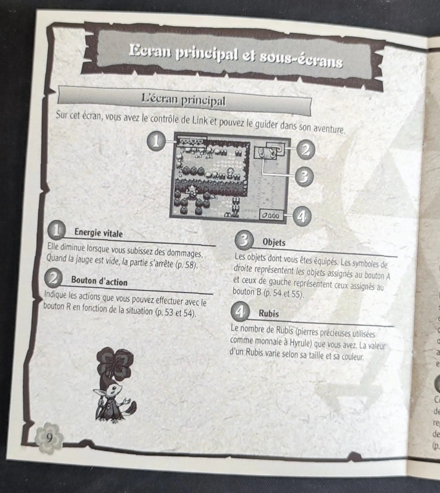 Notice The Legend of Zelda: The Minish Cap - GBA - Français - - RGUNIVERSE STORE