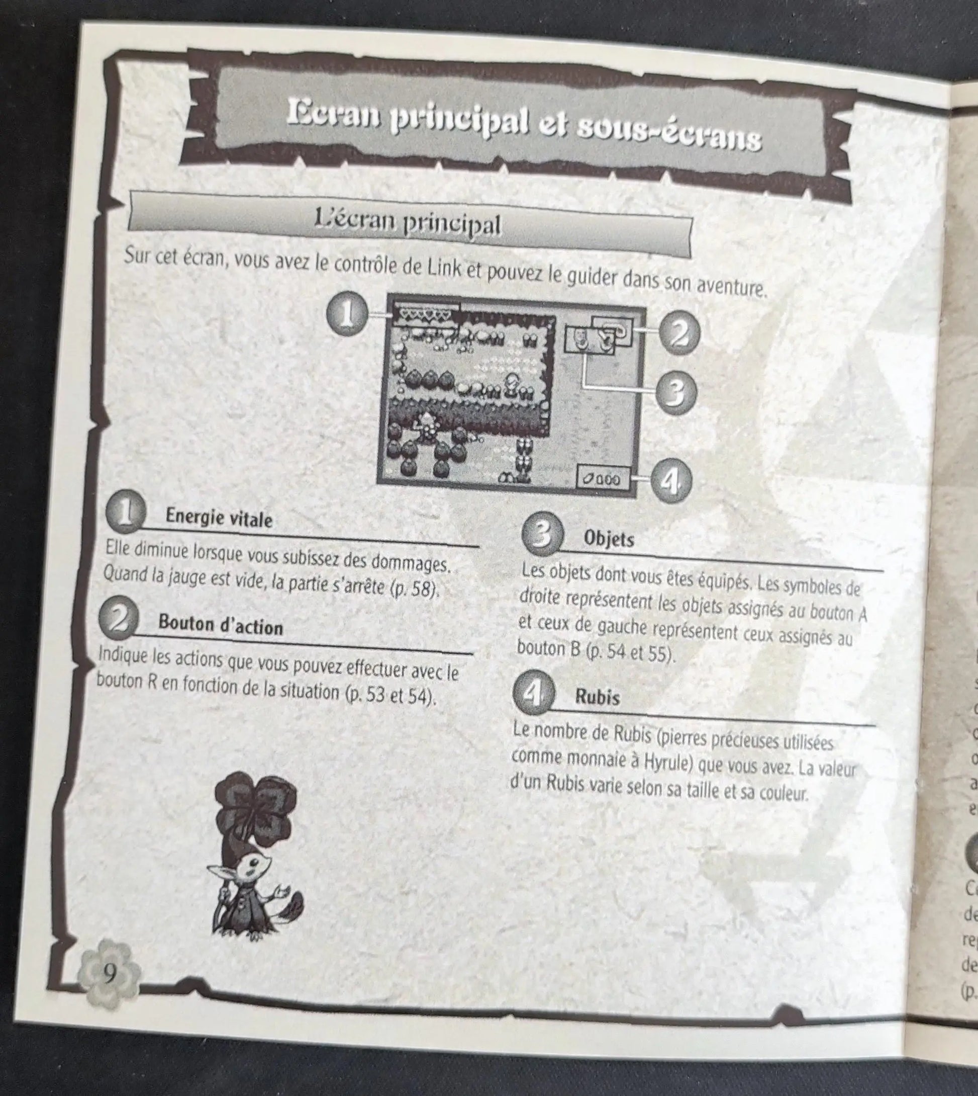 Notice The Legend of Zelda: The Minish Cap - GBA - Français - - RGUNIVERSE STORE