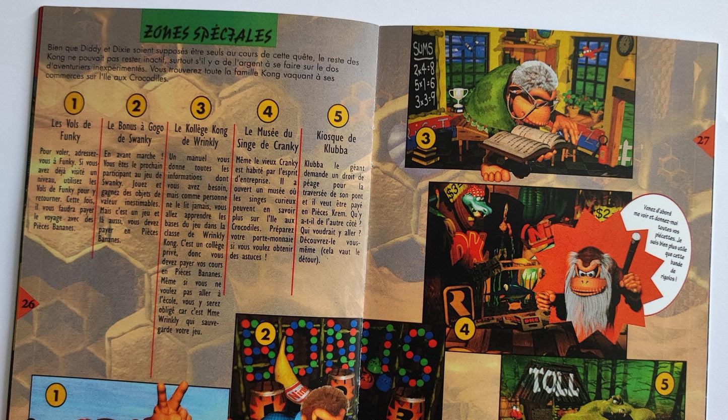 Notice Donkey Kong Country 2: Diddy's Kong Quest SNES - Français -