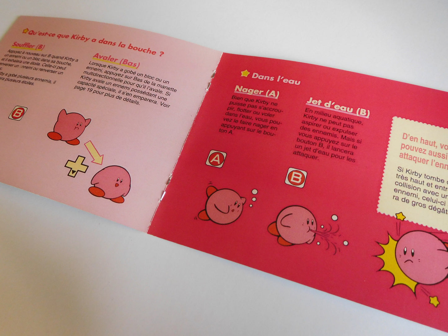 Notice Kirby's Adventure NES - Français -