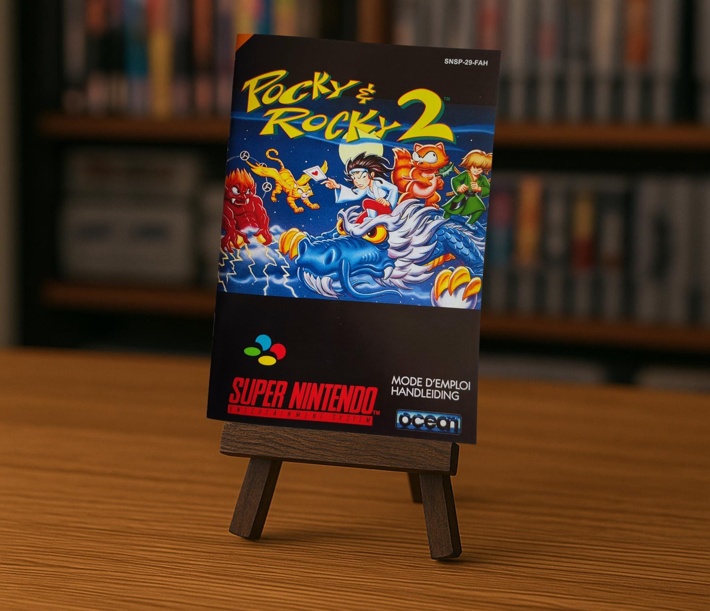 Notice Pocky & Rocky 2 - SNES - Français -