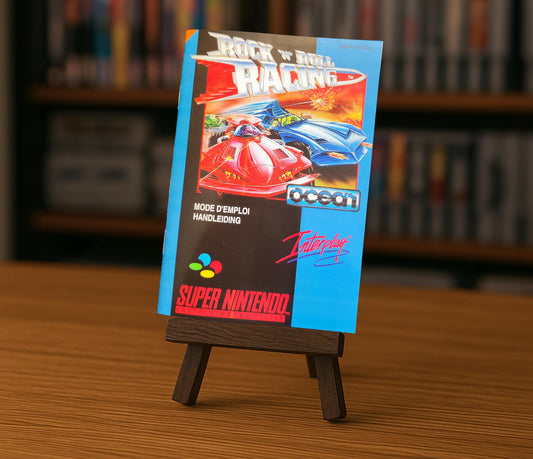 Notice Rock N' Roll Racing SNES - Français -