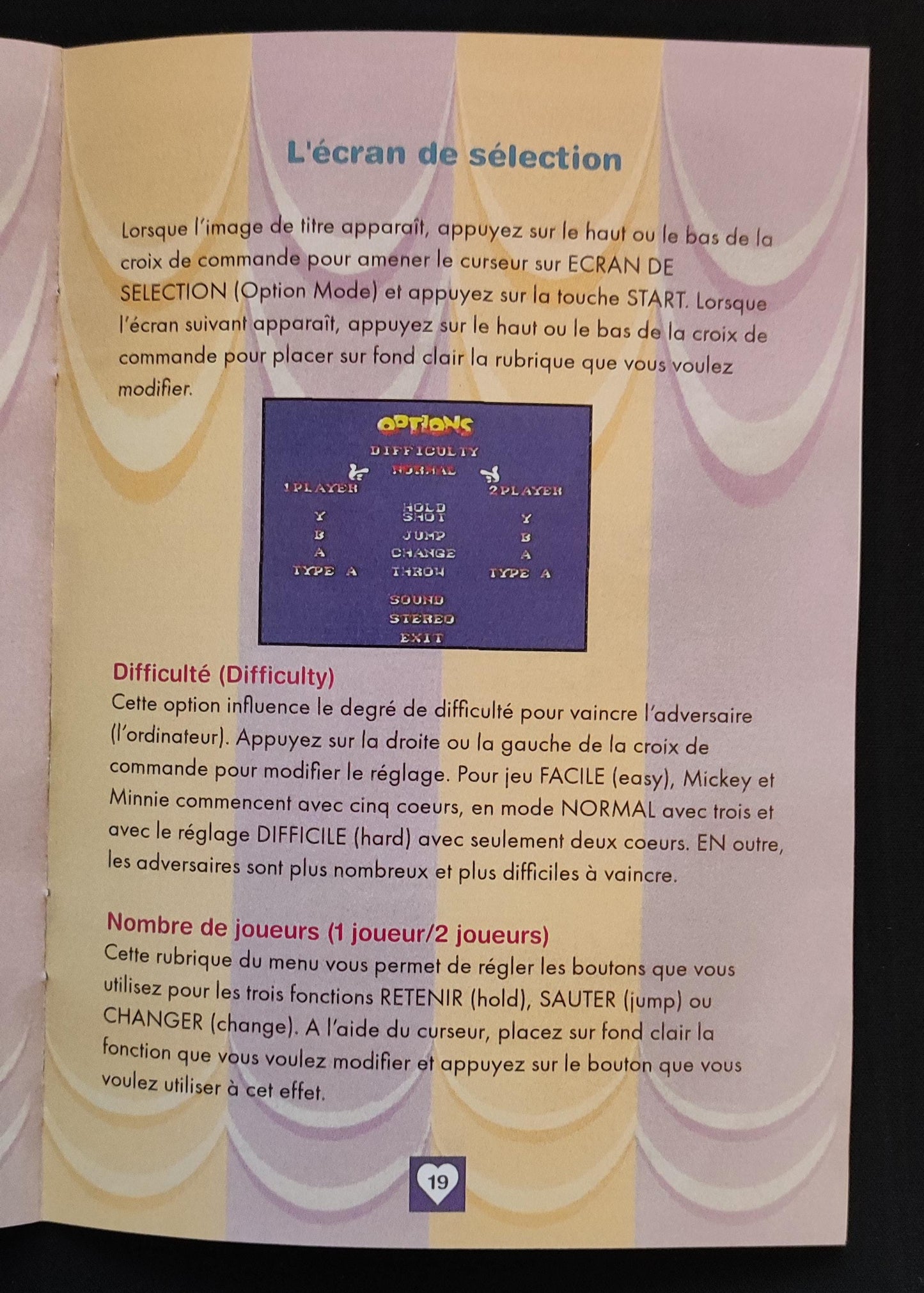 Notice The Great Circus Mystery starring Mickey & Minnie - SNES - Français -