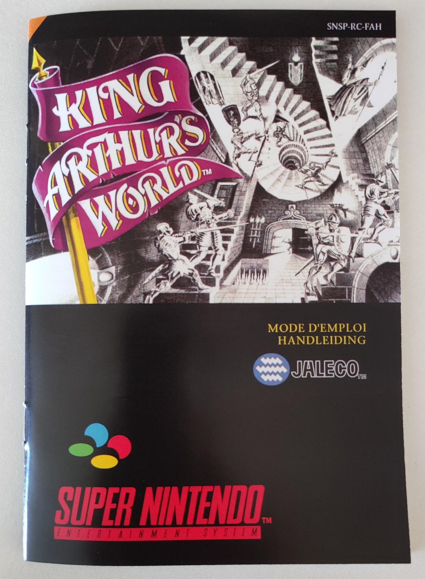 Notice King Arthur's World - SNES - Français -