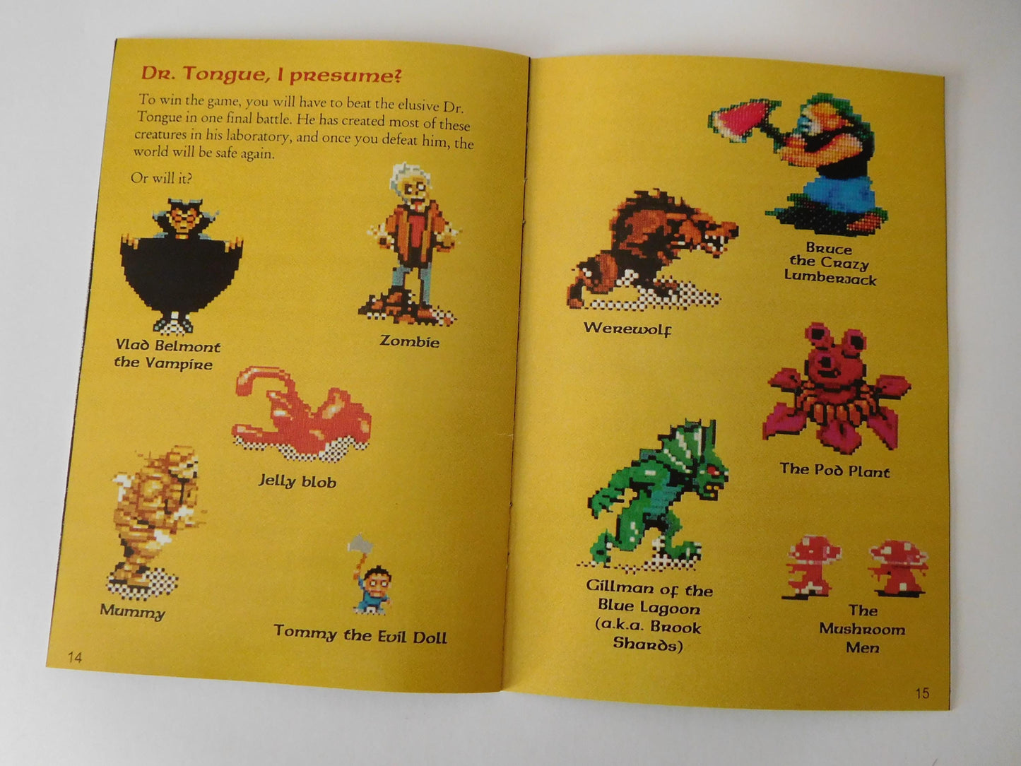 Notice Zombies UKV - SNES - Anglais -