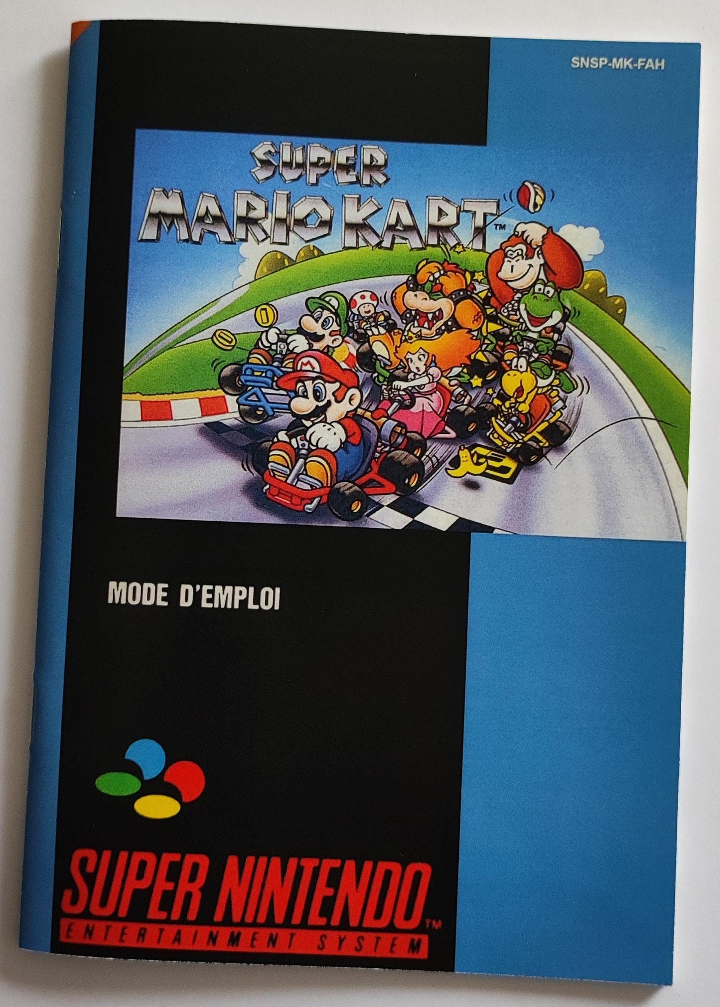 Notice Super Mario Kart SNES - Français -