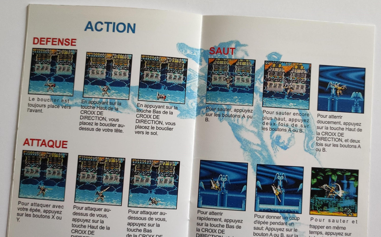 Notice ActRaiser 2 SNES - Français -