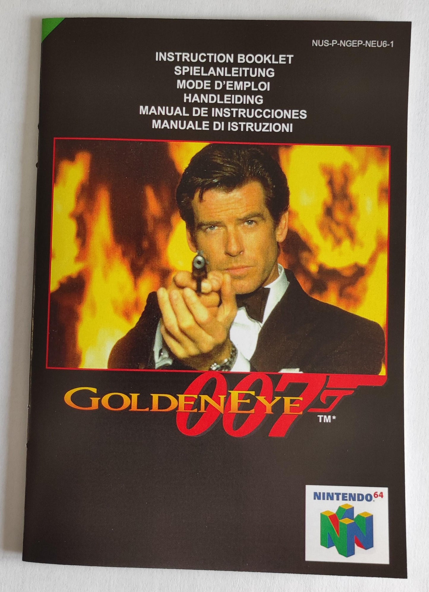 Notice GoldenEye 007 - N64 - Français -