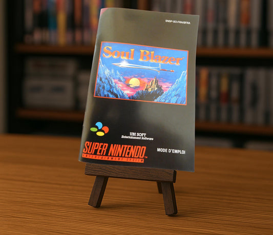 Notice Soul Blazer SNES - Français -
