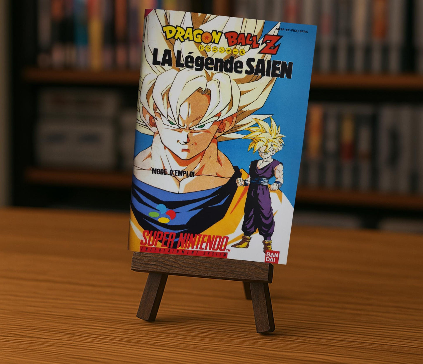 Notice Dragon Ball Z : La Légende Saien SNES - Français -