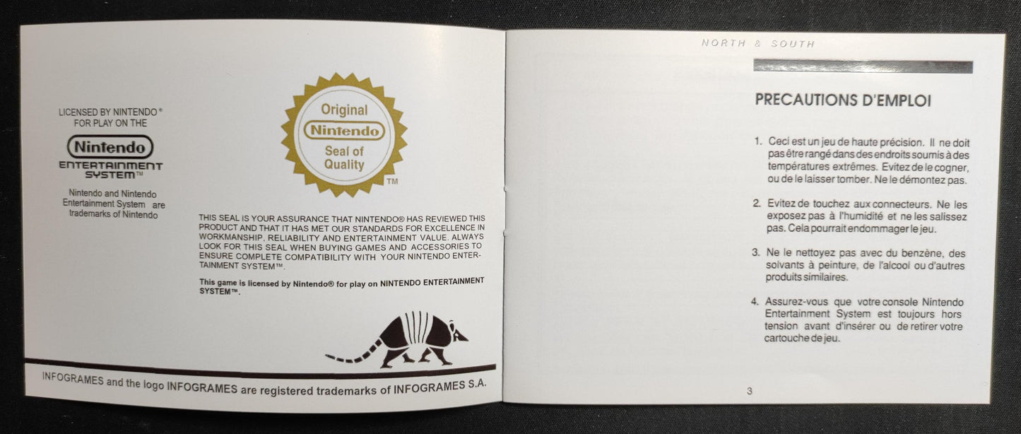 Notice North & South - NES - Français -