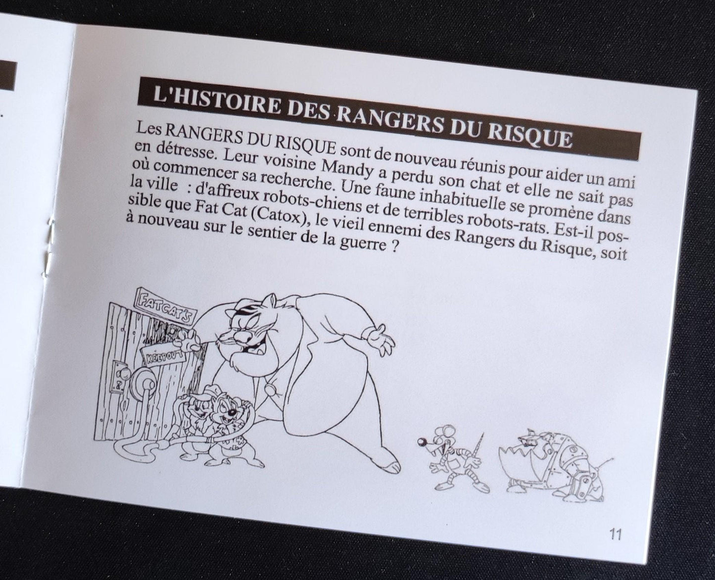 Notice Disney's Chip'n Dale: Rescue Rangers NES - Français -
