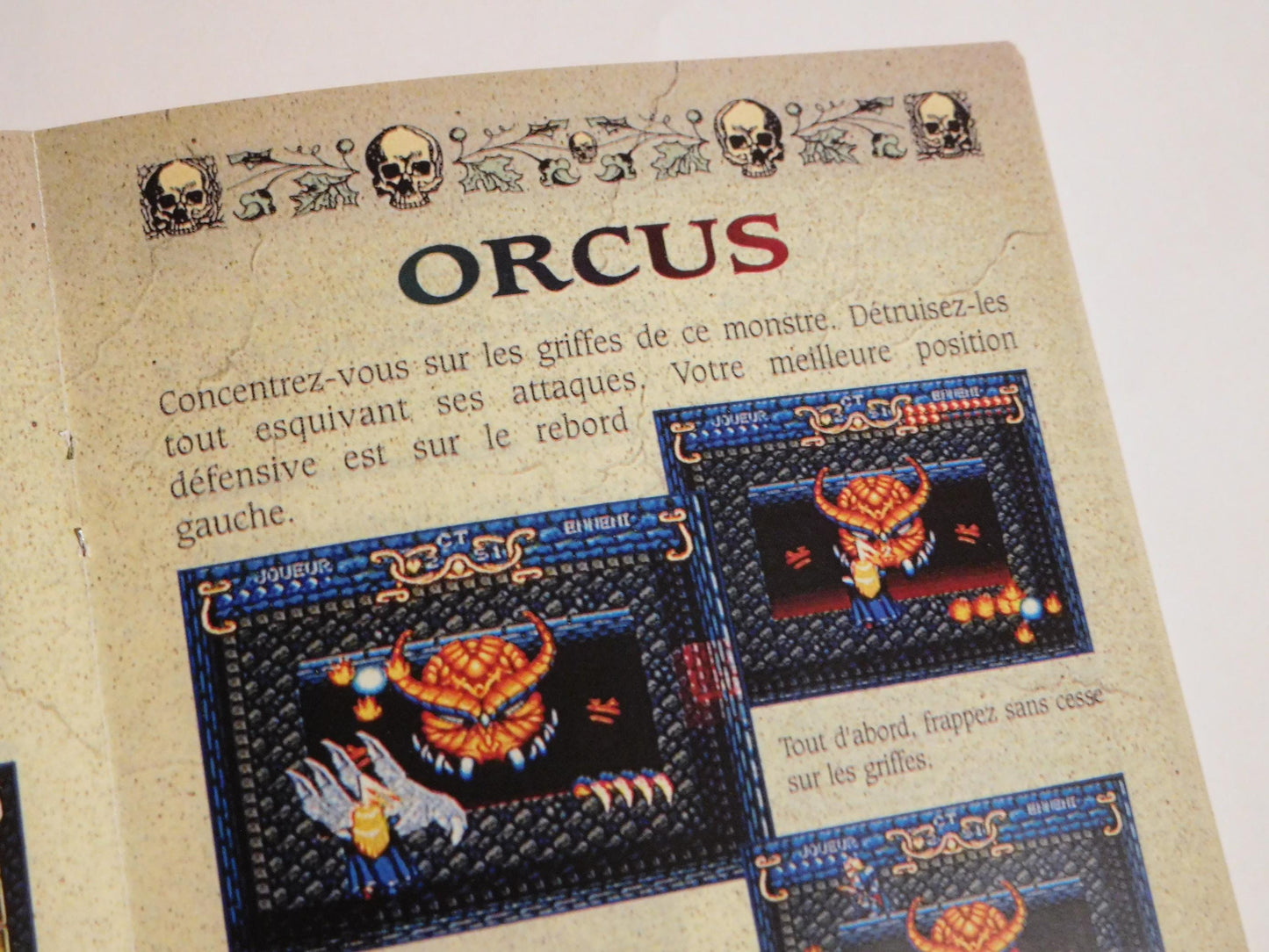 Notice Illusion of Time FRA/SFRA - SNES - Français -