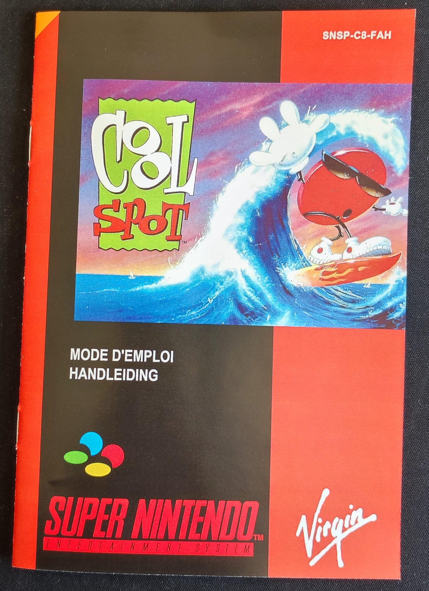 Notice Cool Spot - SNES - Français -