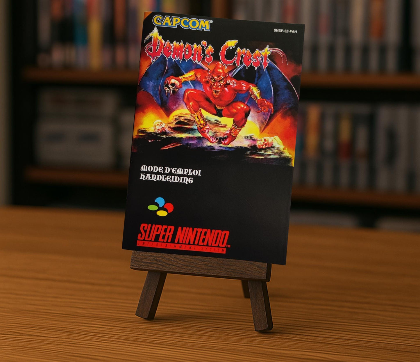 Notice Demon's Crest SNES - Français -