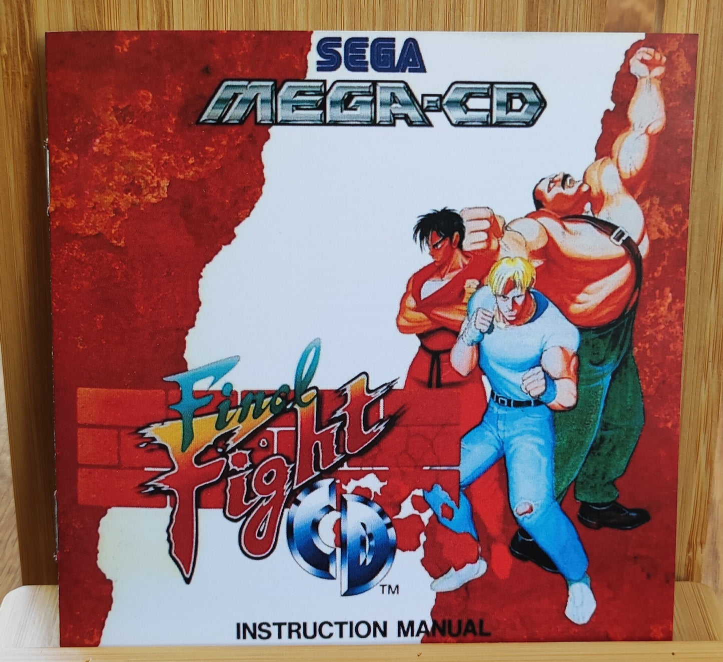 Notice Final Fight Sega MegaCD - Français -