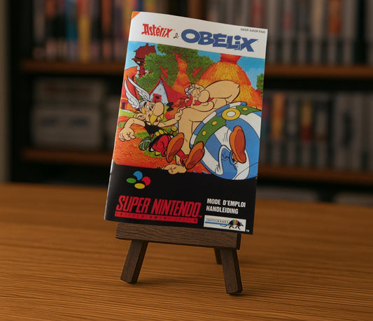 Notice Astérix & Obélix - SNES - Français -