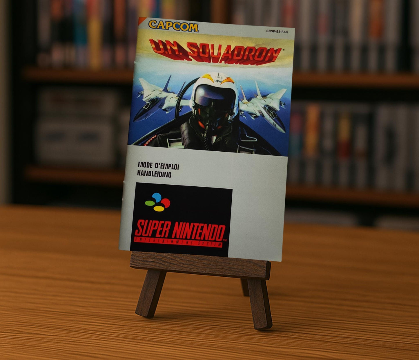 Notice U.N. Squadron SNES - Français -