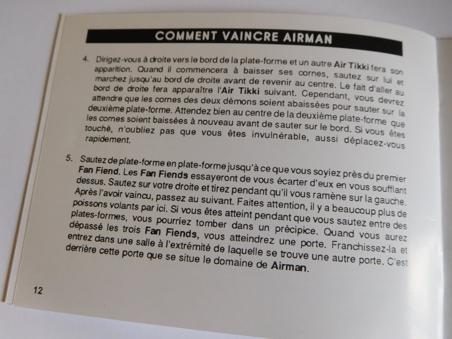 Notice Megaman 2 NES - Français -