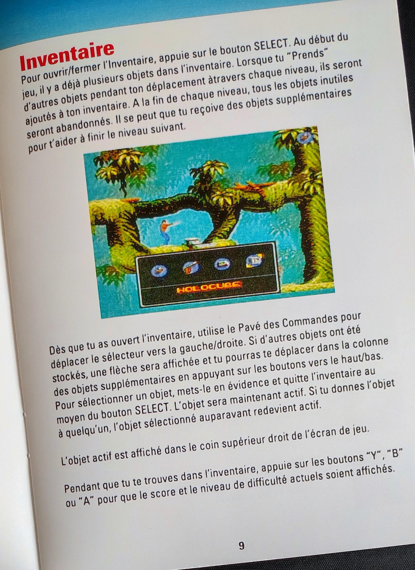 Notice Flashback - SNES - Français -