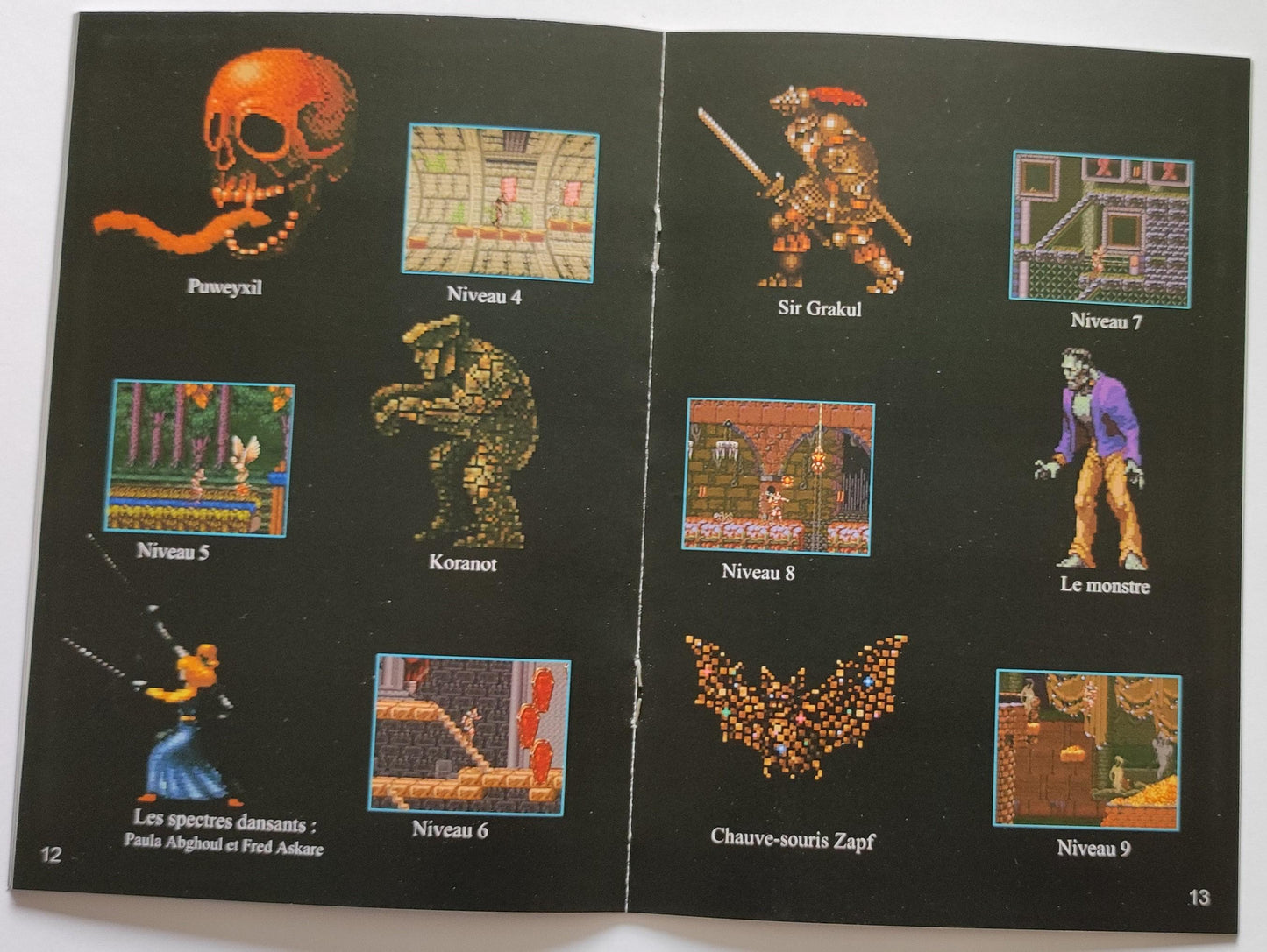 Notice Super Castlevania IV SNES - Français -