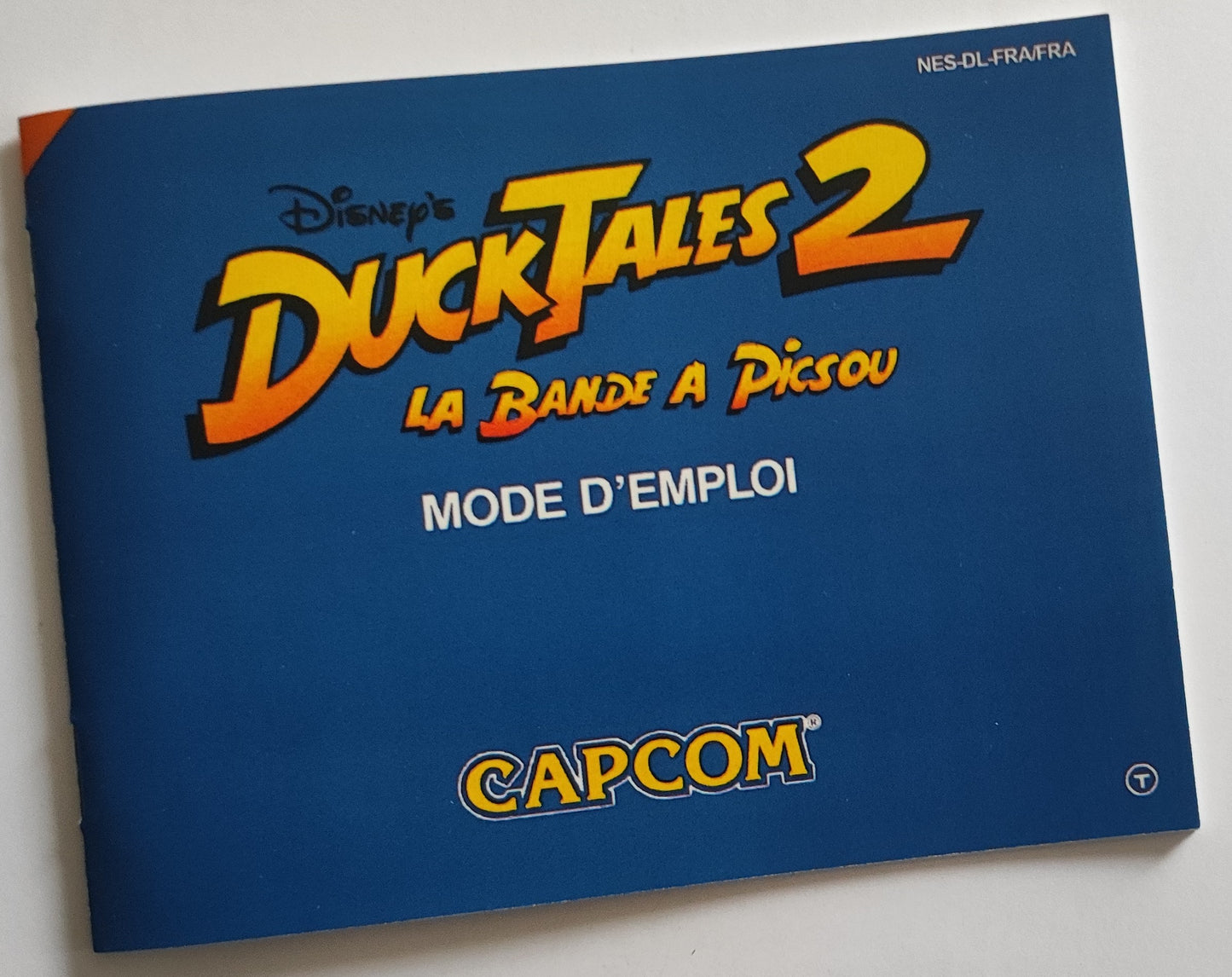 Carte mémoire Nintendo NES Disney DuckTales 2 en français, avec logo et image de jeu rétro, de la marque RGUNIVERSE STORE.