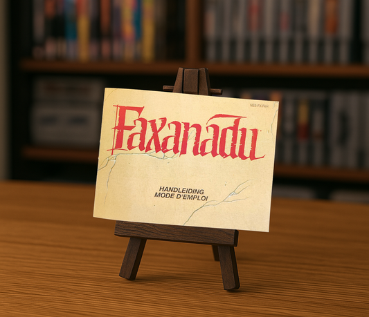 Notice Faxanadu NES - Français / Néerlandais - RGUNIVERSE STORE
