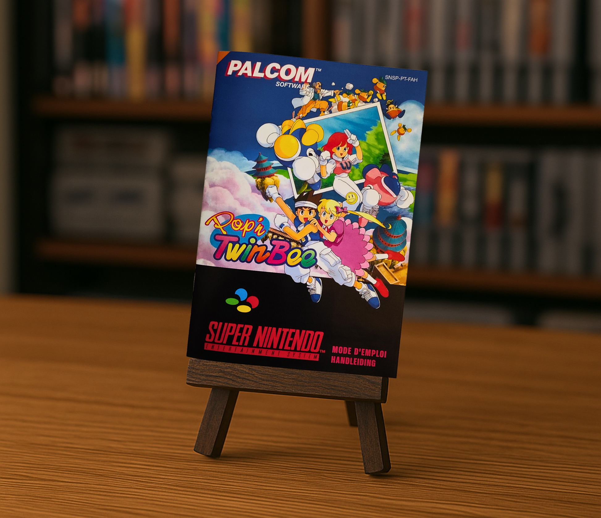 Notice Pop'n TwinBee SNES - Français - RGUNIVERSE STORE
