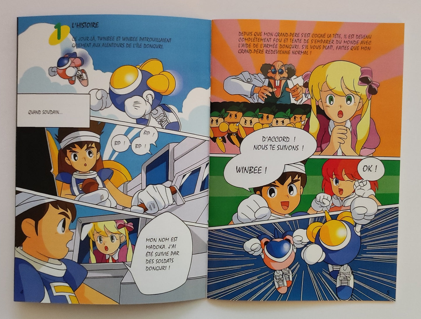 Notice Pop'n TwinBee SNES - Français - RGUNIVERSE STORE