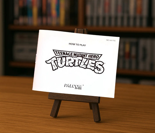 Notice Teenage Mutant Hero Turtles NES - Français - RGUNIVERSE STORE