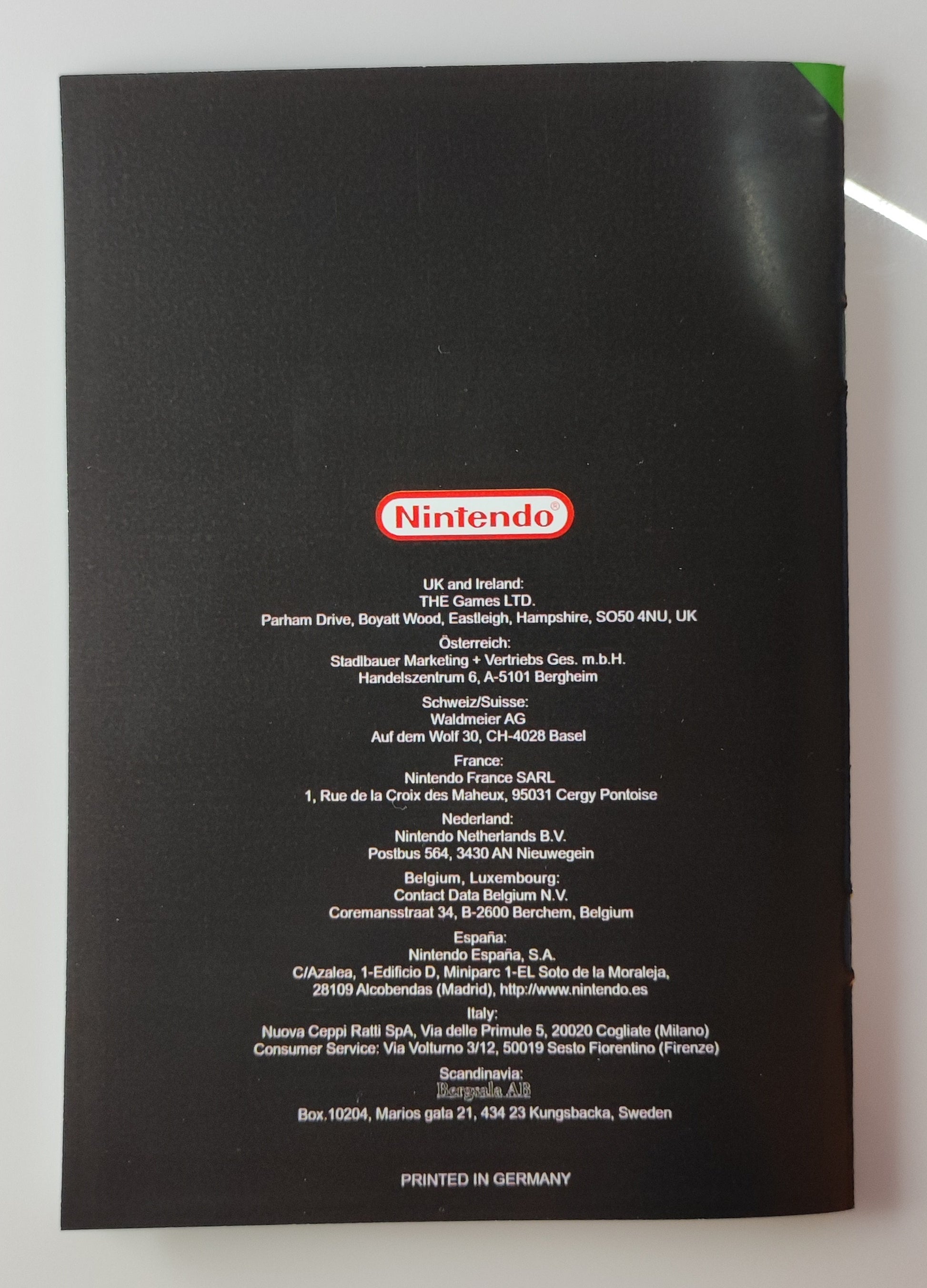 Notice Nintendo 64 Mario Party 2 en français pour la console, reproduction RGUNIVERSE STORE, visible avec texte et design original.