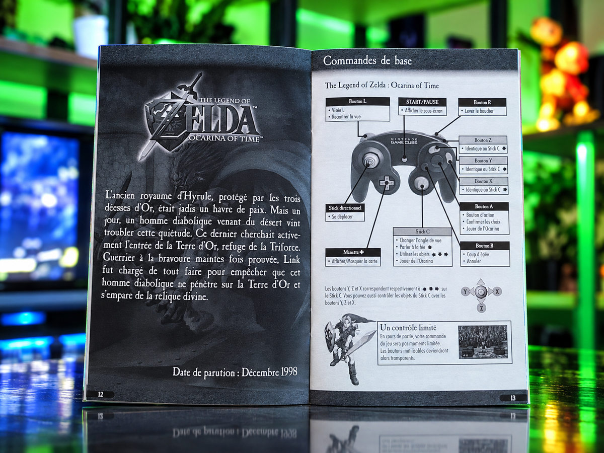 Notice The Legend of Zelda: Collector's Edition GameCube - Français